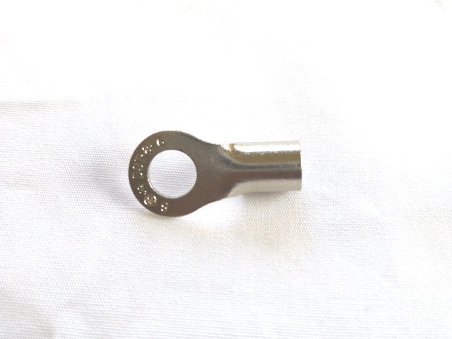 ニッケルメッキ丸型端子 R8-6拍卖