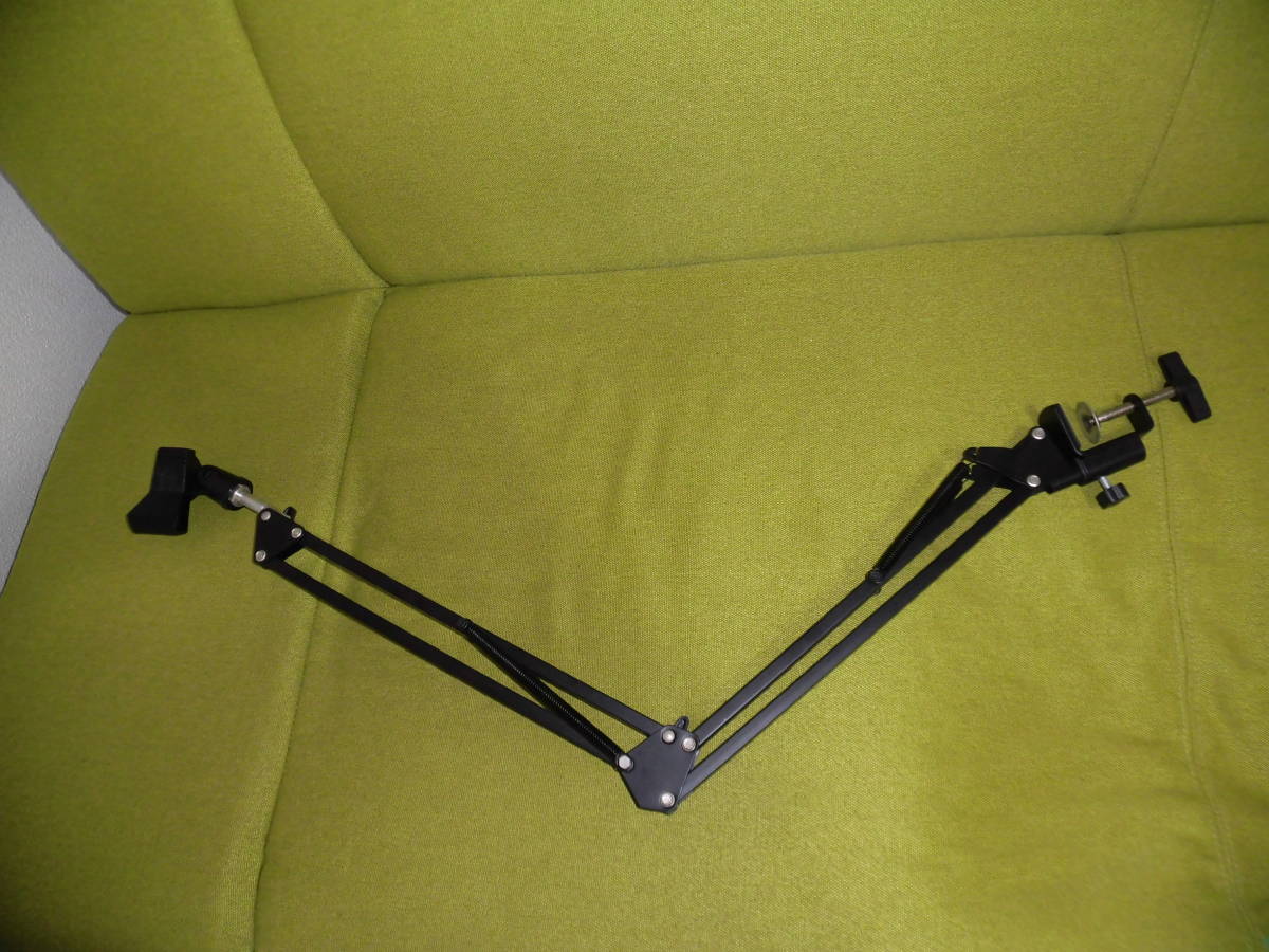 マイクスタンド 伸縮 マイクアーム 卓上マイクスタンド+マイクホルダー クリップ型拍卖