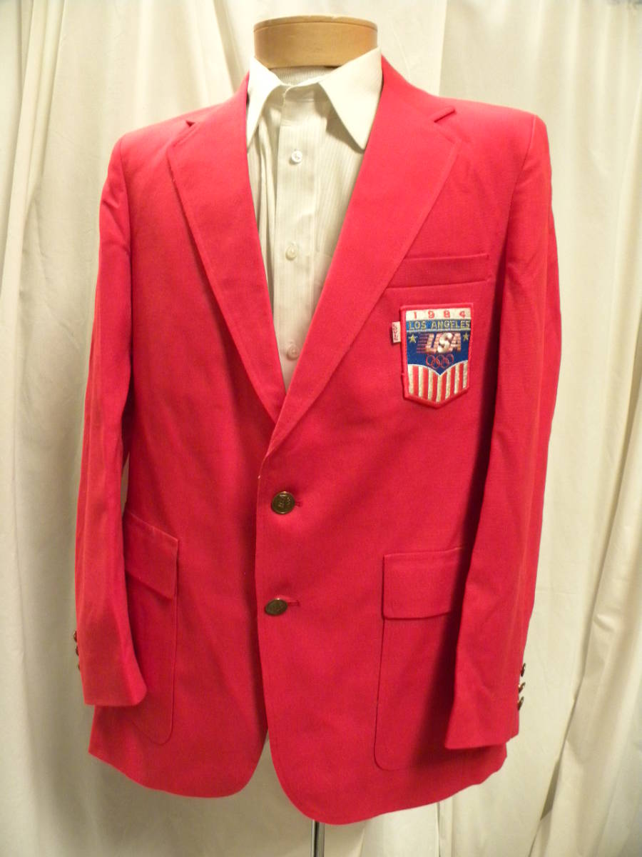 |o_o|Levisリーバイス(9n)ブレザー170-175cm1984年ロス五輪ユニフォーム新品拍卖