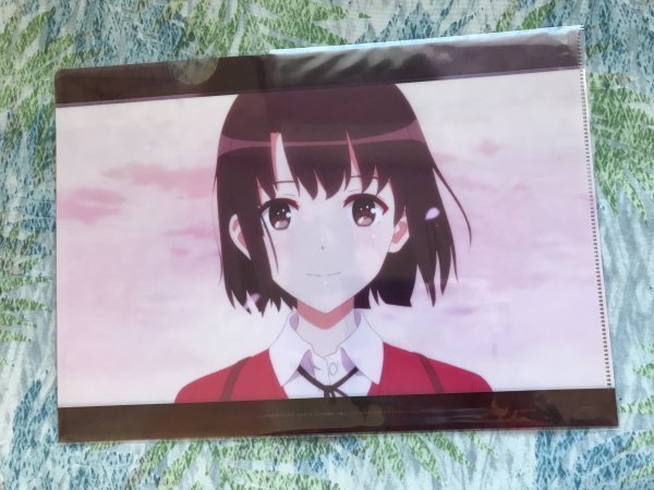 d119クリアファイル 劇場版 冴えない彼女の育てかた fine メロンブックス特典 英梨々 加藤恵拍卖