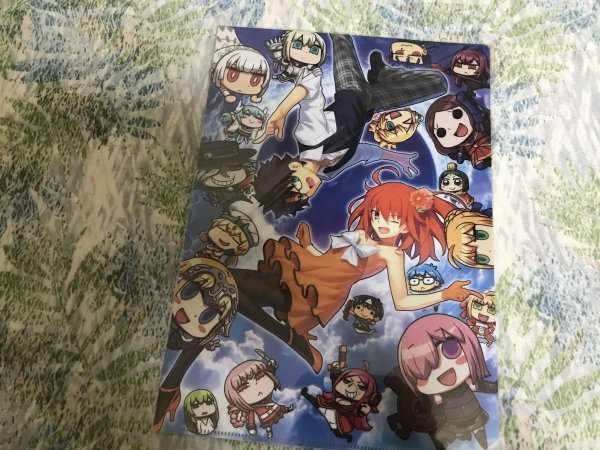 d121クリアファイル FGO Fate Grand Order FGO FES 2017 マシュ ぐだ子 セイバー ジャンヌ拍卖