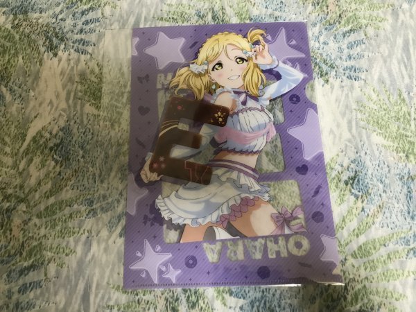 d121クリアファイル ラブライブ!サンシャイン!! 電撃G'sマガジン特典 鞠莉拍卖