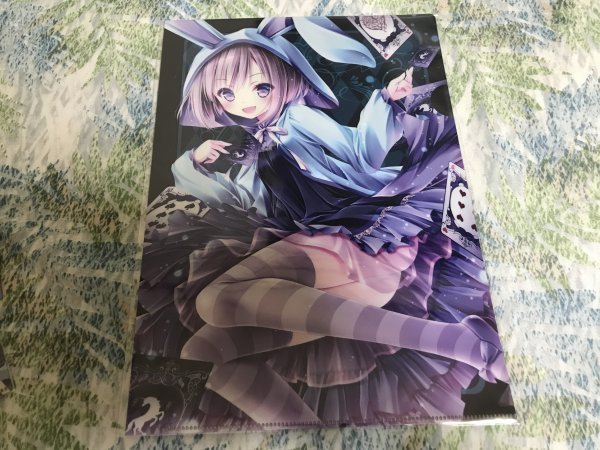 d122クリアファイル てぃんくる ぽけっと・えーす! 蒼山サグ メロンブックス特典 天使の3P! ロウきゅーぶ拍卖