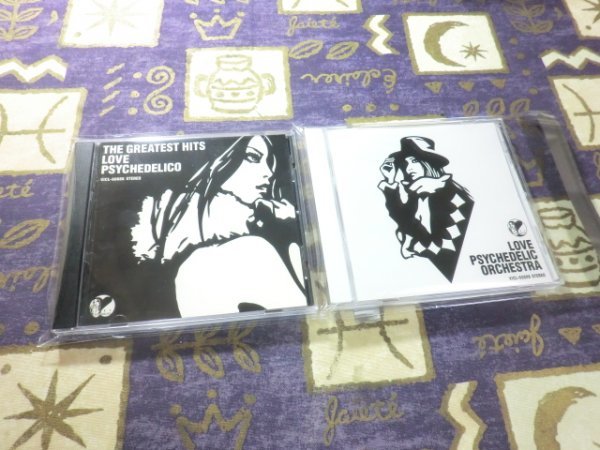 ★☆★ケース新品★THE GREATEST HITS+LOVE PSYCHEDELIC ORCHESTRA ラブサイケデリコ アルバム 2枚セット Free World★☆★拍卖