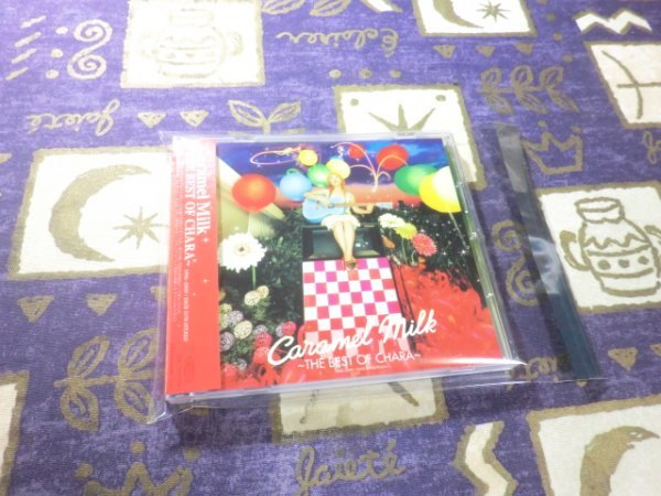 ★ケース新品/帯付★Caramel Milk~THE BEST OF CHARA~ チャラ ベストアルバム やさしい気持ち 月と甘い涙 4988010217822 ESCB-2178★拍卖