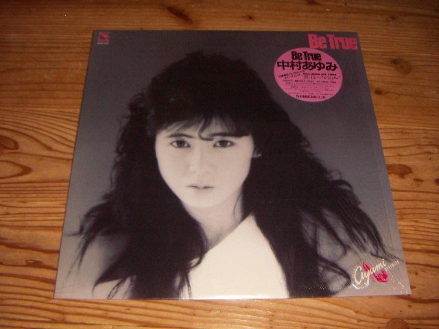 ●即決!LP:中村あゆみ BE TRUE;シュリンク付拍卖