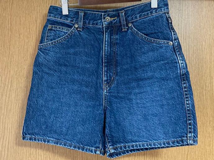 ユニクロ U デニム ショートパンツ 24 レディース 61 65 ブルー拍卖