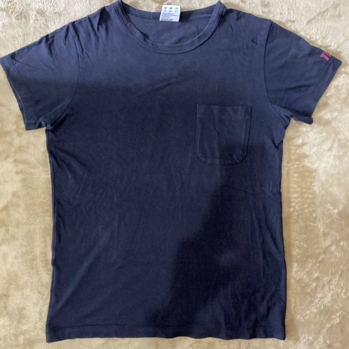 TMT ティーエムティー ネイビー 半袖Tシャツ Sサイズ拍卖