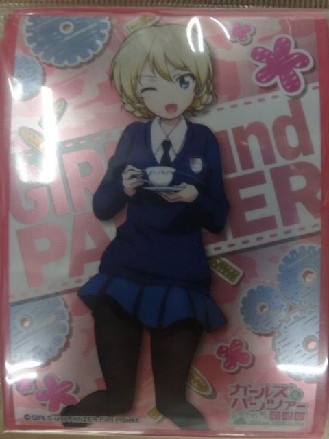 ガールズ&パンツァー きゃらスリーブコレクション マットシリーズ ダージリン拍卖