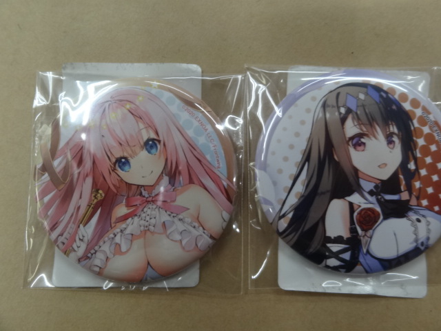 DMMスクラッチ! 電脳天使ジブリール 缶バッジ 2種 レグルス マキディエル拍卖