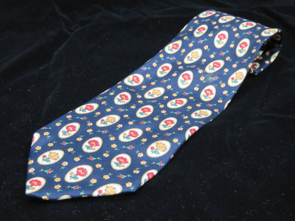 Louis Feraud ルイフェロー メンズ ネクタイ 花総柄 ビジネス スーツ 服飾小物 ブランド R5017拍卖