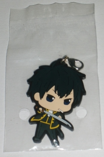 銀魂 一番くじ 宇宙一かっこいい男達 K賞 ラバーマスコット 土方十四郎 カニカン付 内袋未開封拍卖