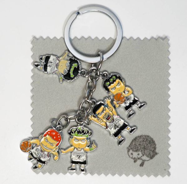 キーホルダー スラムダンク アクセ チャーム白 グッズ 5吊 おもちゃ拍卖