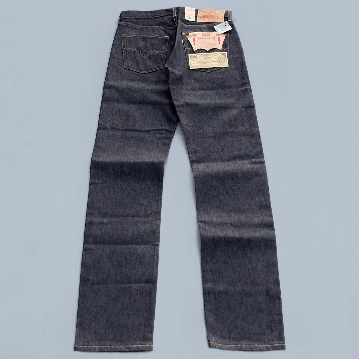 00s 米国製 デッドストック LEVI’S 501XX 501-01OR レギュラー W33 L36 リジッド ビンテージ 未使用 アメリカUSA製 ジーンズ デニムパンツ拍卖