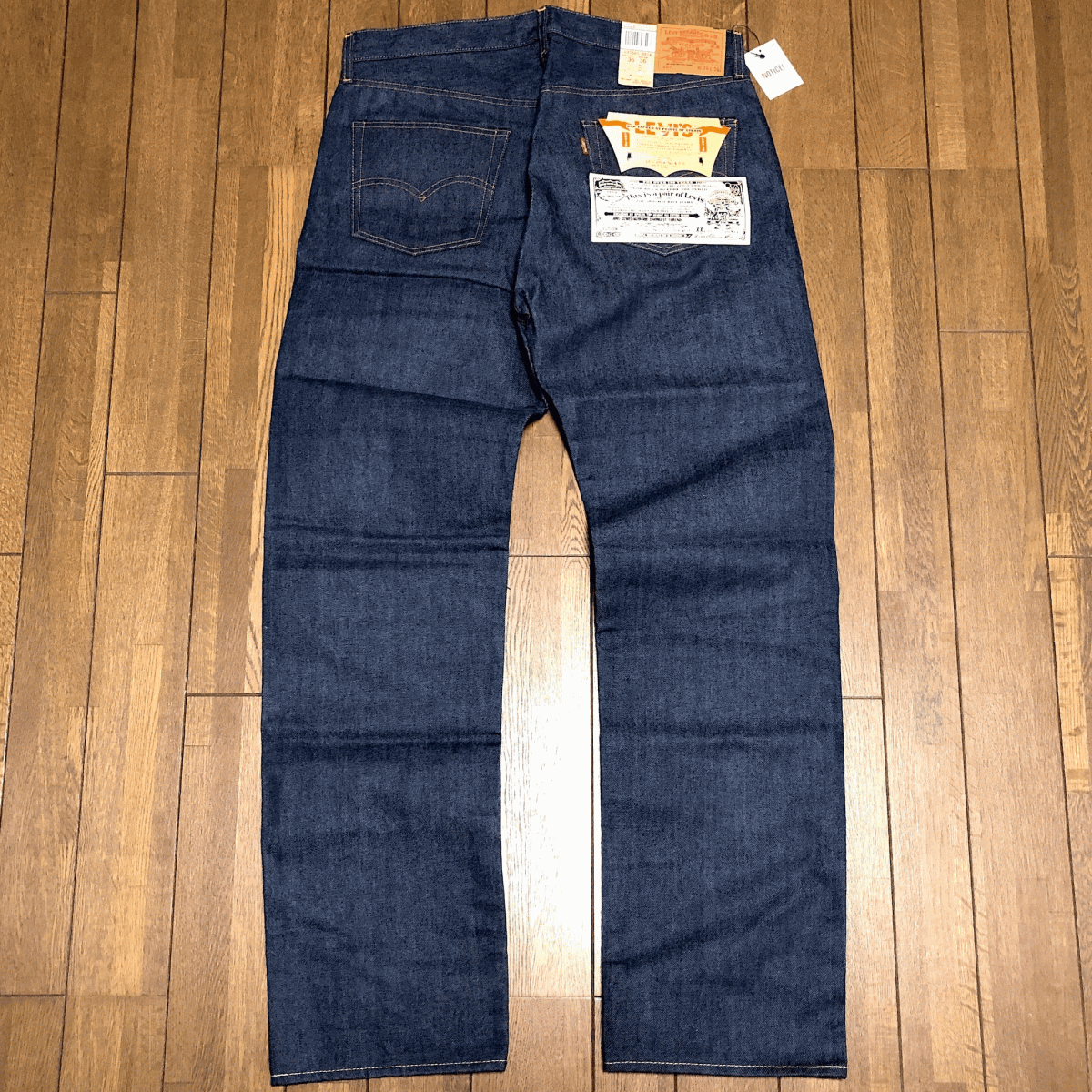最終BIG E 米国製 1971年モデル LEVI'S 501 71501-0014 W36 L36 デッドストック 未使用 リジッド 70s 66前期 ビッグE BigE アメリカUSA製拍卖