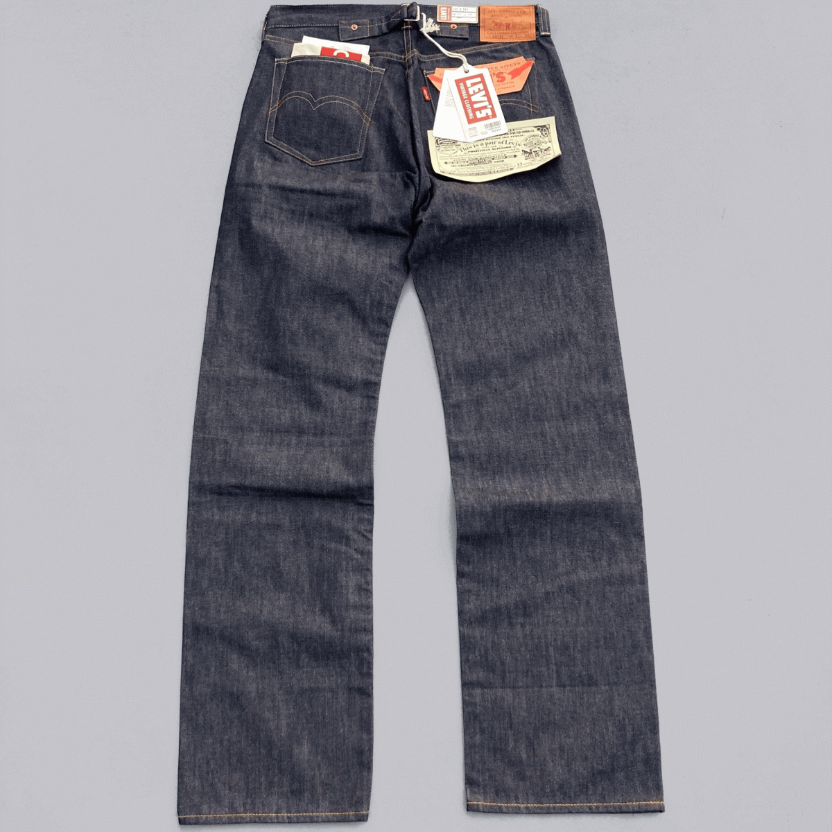 米国製 1937年モデル LEVI'S 501XX 37501-0010 W33 L34 リジッド デッドストック 最終ホワイトオーク アメリカUSA製 デニムパンツ ジーンズ拍卖