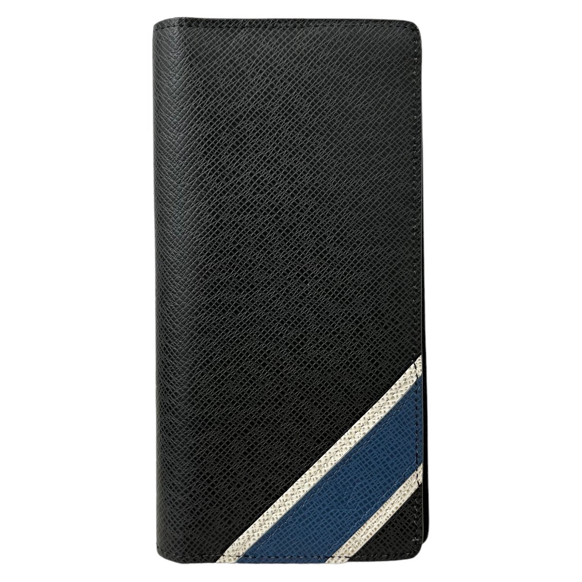 LOUIS VUITTON ルイ ヴィトン M64012 タイガ ストライプ ポルトフォイユブラザ 長財布 【中古】拍卖