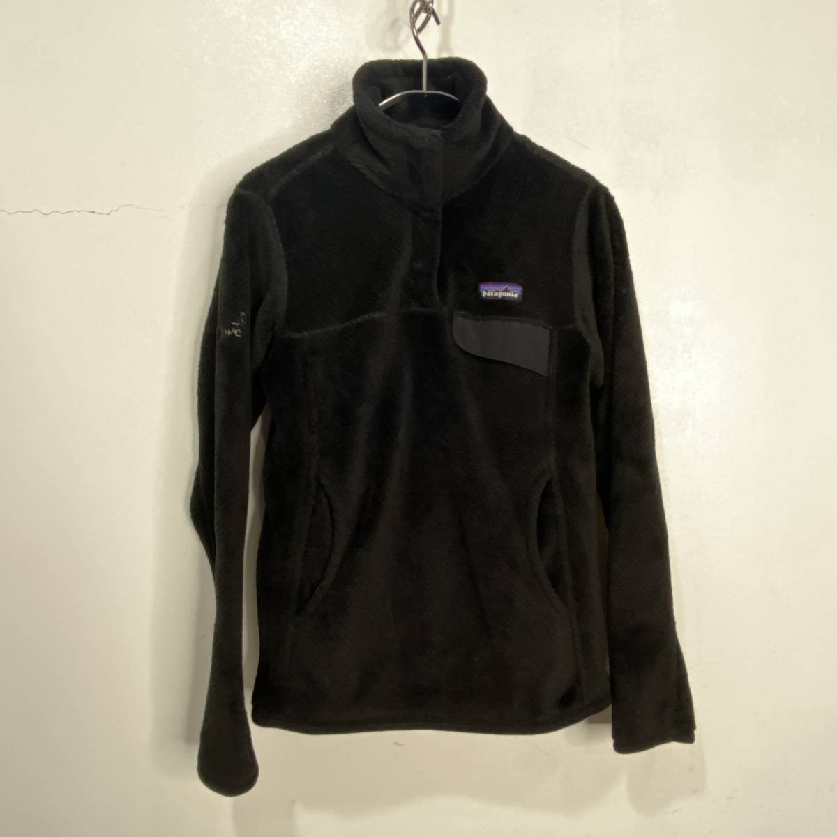 送料無料☆patagonia☆パタゴニア☆15年製☆リツールスナップT☆フリースプルオーバー☆ブラック☆レディースS☆G23拍卖