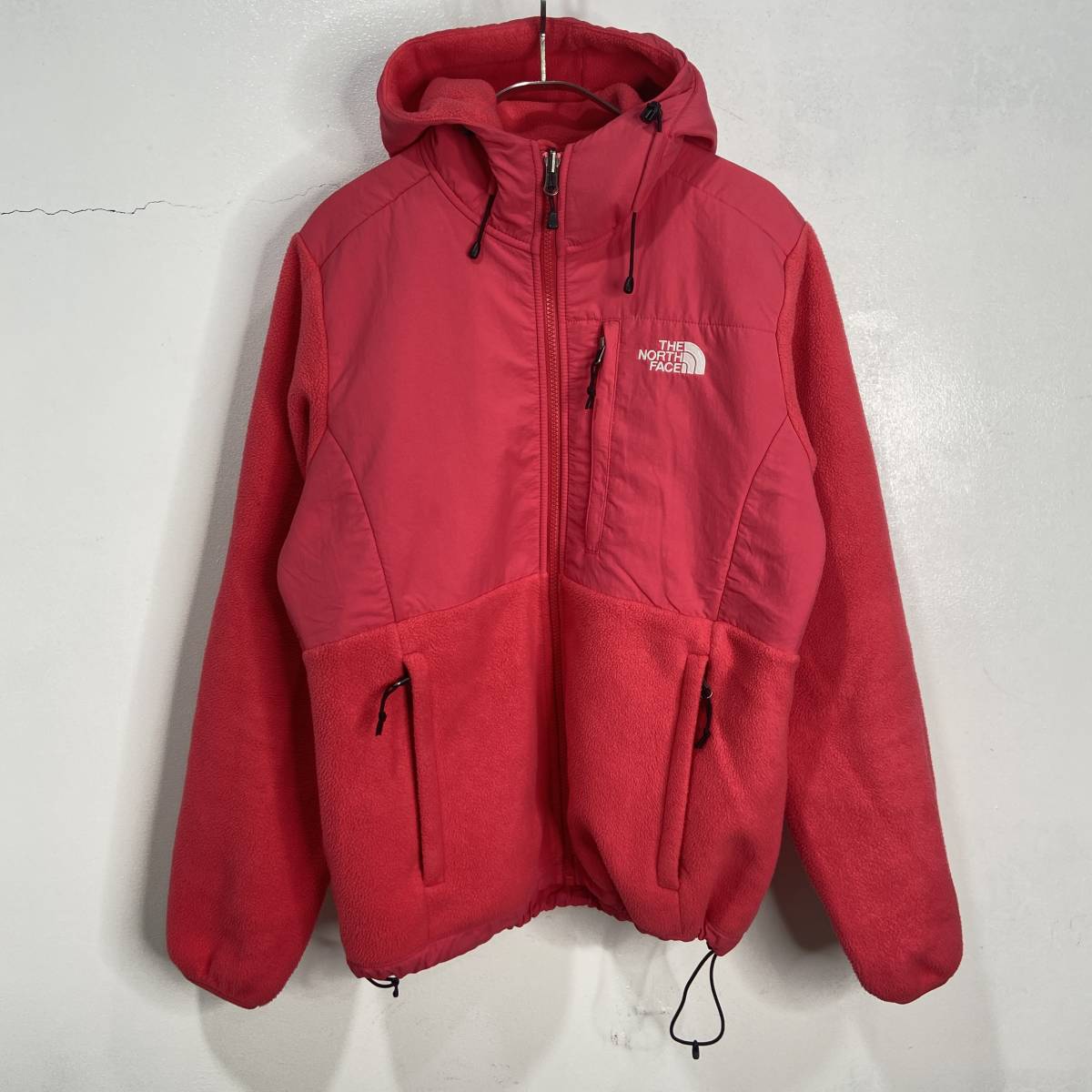☆送料無料☆THE NORTH FACE☆ノースフェイス☆デナリジャケット☆フード付き☆ピンク☆レディースM☆レディースL☆G23拍卖