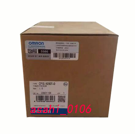 新品 OMRON/オムロン CP1E-N20DT-D プログラマブルコントローラ拍卖