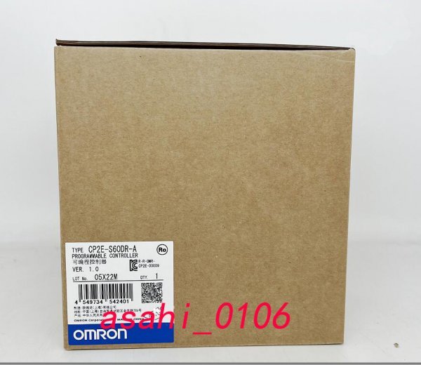 新品 OMRON/オムロン CP2E-S60DT-D プログラマブルコントローラ拍卖