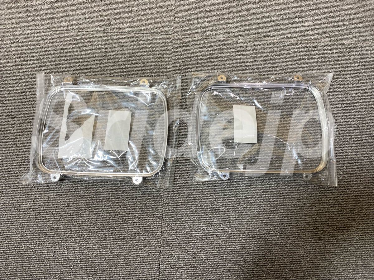 【未使用】日産 純正 RPS13 180SX リトラリング ヘッドライトリング フレーム 左右セット 角目 リトラカバー NISSAN 新品★拍卖