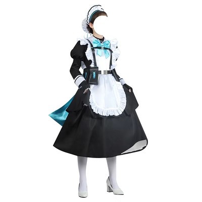 ブルーアーカイブ Blue Archive ブルアカ 飛鳥馬トキ メイド服 コスプレ衣装2着+ウィッグ*2 (靴別売り)拍卖