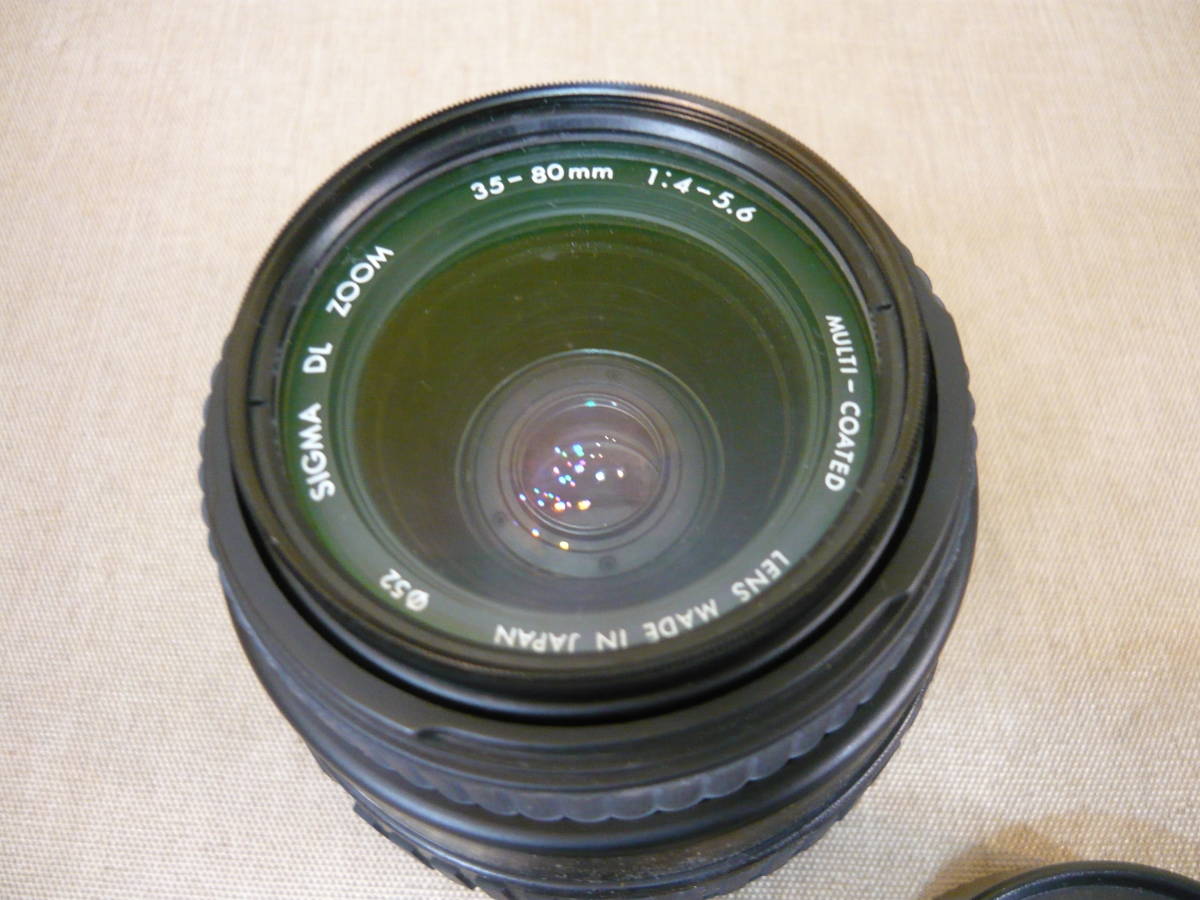 【中古】SIGMA/シグマ 35-80mm DL ZOOM AF 1:4-5.6 CANONマウント拍卖