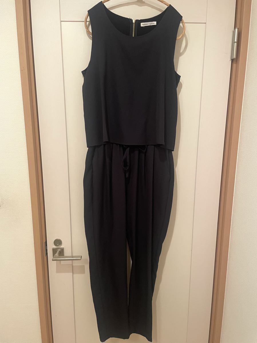 アルファベッツアルファベット サロペット オールインワン ネイビー 紺 入学式 結婚式 発表会 フォーマル m 9号 Fトールサイズ 長身 即決拍卖