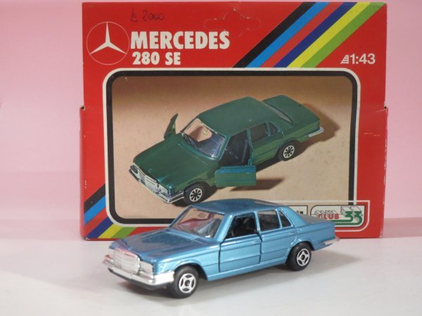 64914■Polistil MERCEDES 280SE  メルセデスベンツ ポリスティール拍卖
