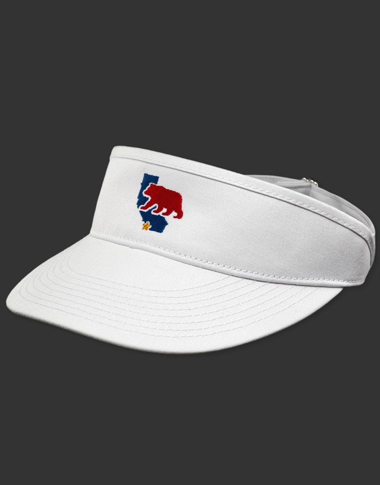 セール Scotty Cameron スコッティ・キャメロン サンバイザー Visor - Cali Bear - White 新品拍卖