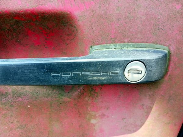 ■ポルシェ 944 ドアアウターハンドル 左 中古 94453890506 94453890507 部品取あり ドアハンドル キーシリンダー ドアモール S2 ターボ■拍卖