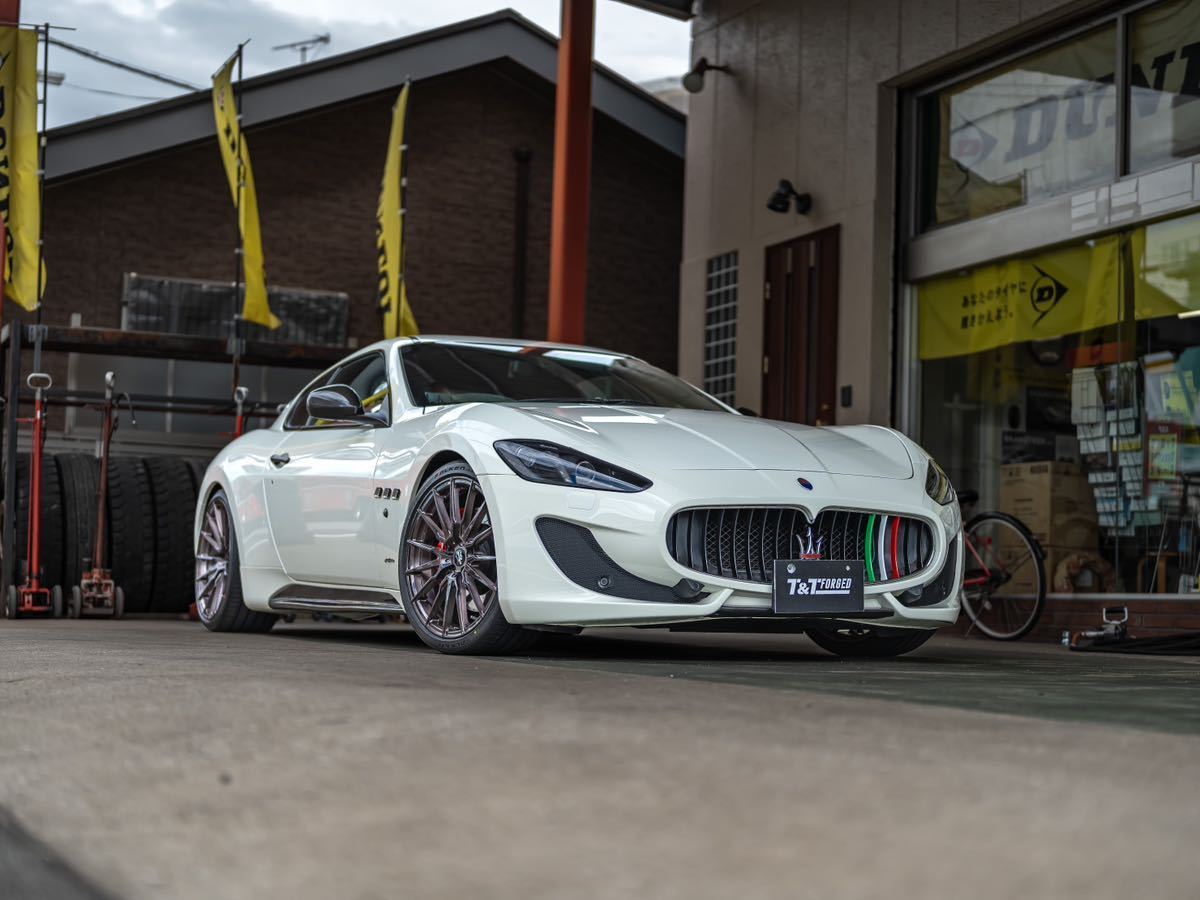 F20 R21インチ 4本セット T&T forged 鍛造 ホイール マセラティ 全車種に対応 グラントゥーリズモ MC20レヴァンテ 等オーダーで作製 拍卖