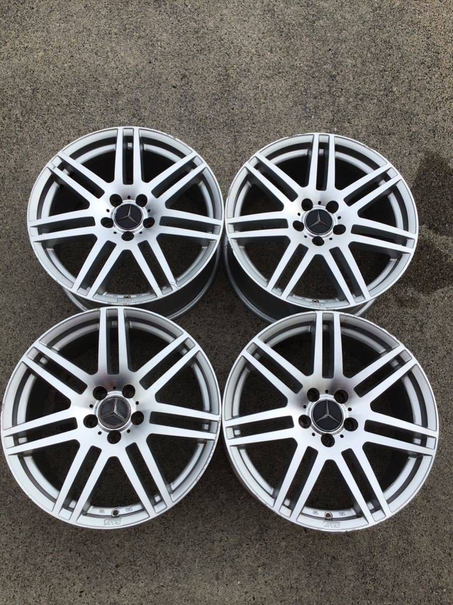 ATS メルセデスベンツ社外アルミホイール 18×8.5J+41 112-5H 純正球面ボルト対応中古品4本拍卖