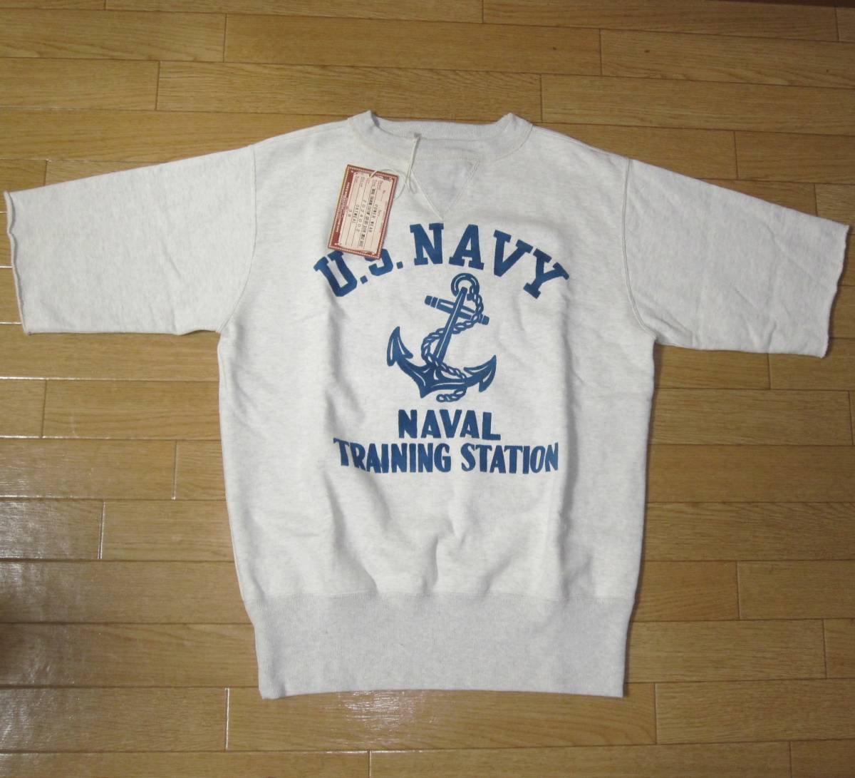 ☆新品 フリーホイーラーズ 半袖スウェットシャツ (38) “NAVAL TRAINING STATION” 拍卖