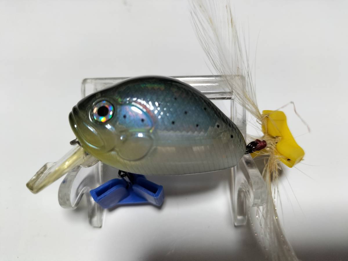 1 EG ラットアタット ハイパーソニック 4.3cm 10g シャロークランク イマカツ エバーグリーン EVER GREEN BOX保管未使用拍卖