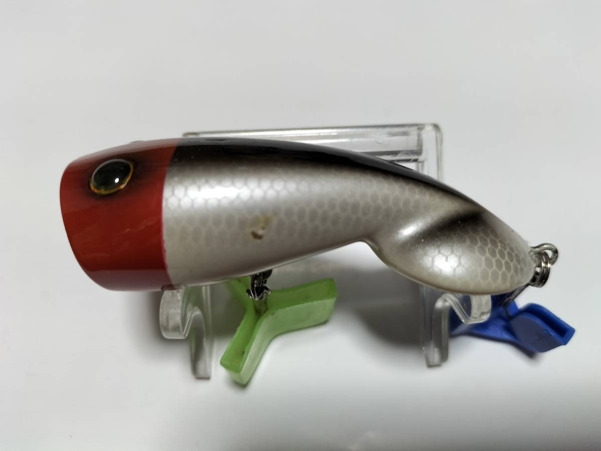 EG ファンキーフロッグ RH レッドヘッド FunkyFrog フロッグ FROG 菊元 POPPER B級ルアー エバーグリーン EVERGREEN BOX保管未使用拍卖