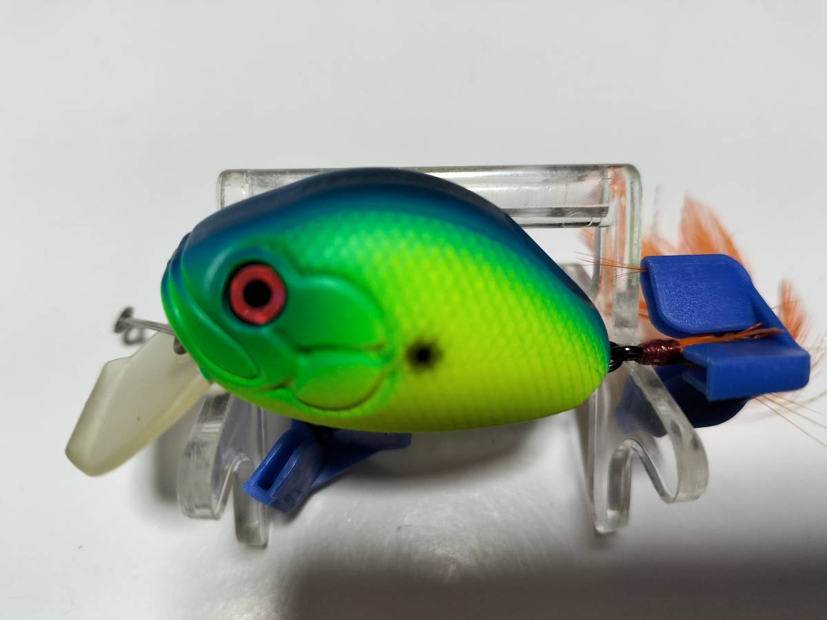 2 EG ラットアタット ハイパーソニック 4.3cm 10g シャロークランク イマカツ エバーグリーン EVER GREEN BOX保管未使用拍卖