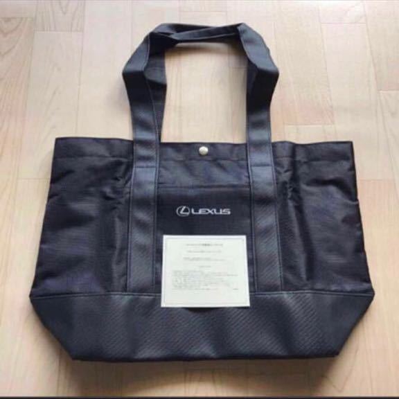 ■新品未使用■ 希少!レクサス LEXUS オリジナル『トートバック』 ガーボン調 ブラック 黒 非売品 抗菌加工 送料無料!拍卖