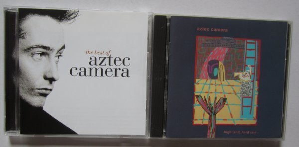 【送料無料】Aztec Camera アズテック・カメラ 2枚 High Land, Hard Rain The Best Of Aztec Camera拍卖
