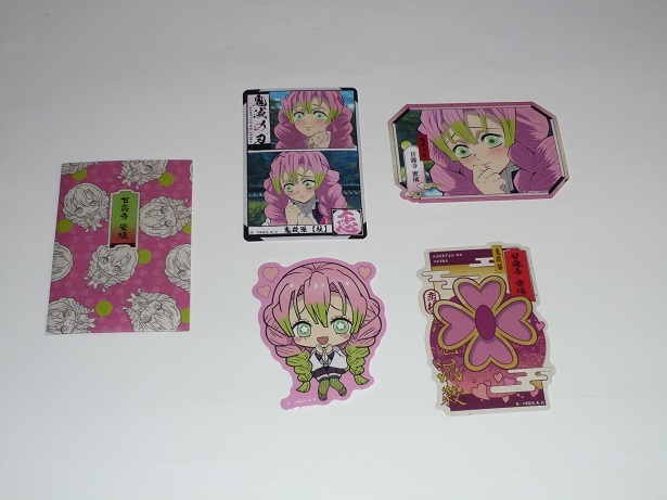 鬼滅の刃 カードダス ダイカットステッカー 甘露寺蜜璃拍卖