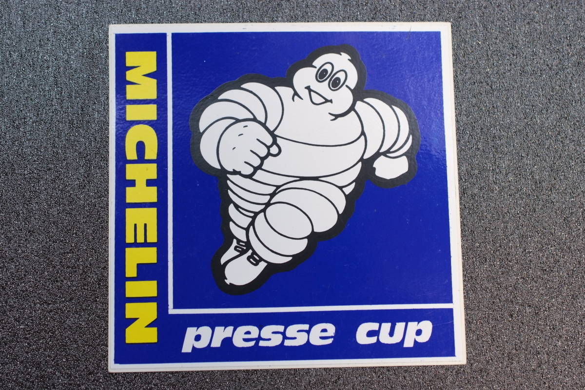 ◎ EUROステッカー MICHELIN Presse Cup Golf 正規品 ミシュラン タイヤ 100×100 ocitys ゴルフトーナメント ビブグルマン拍卖