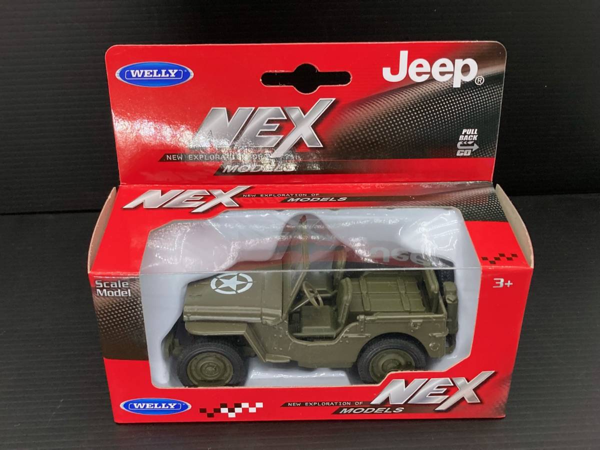 1/40 1941 Jeep Willys MB ウイリスMB ジープ WELLY ミニカー 未開封拍卖