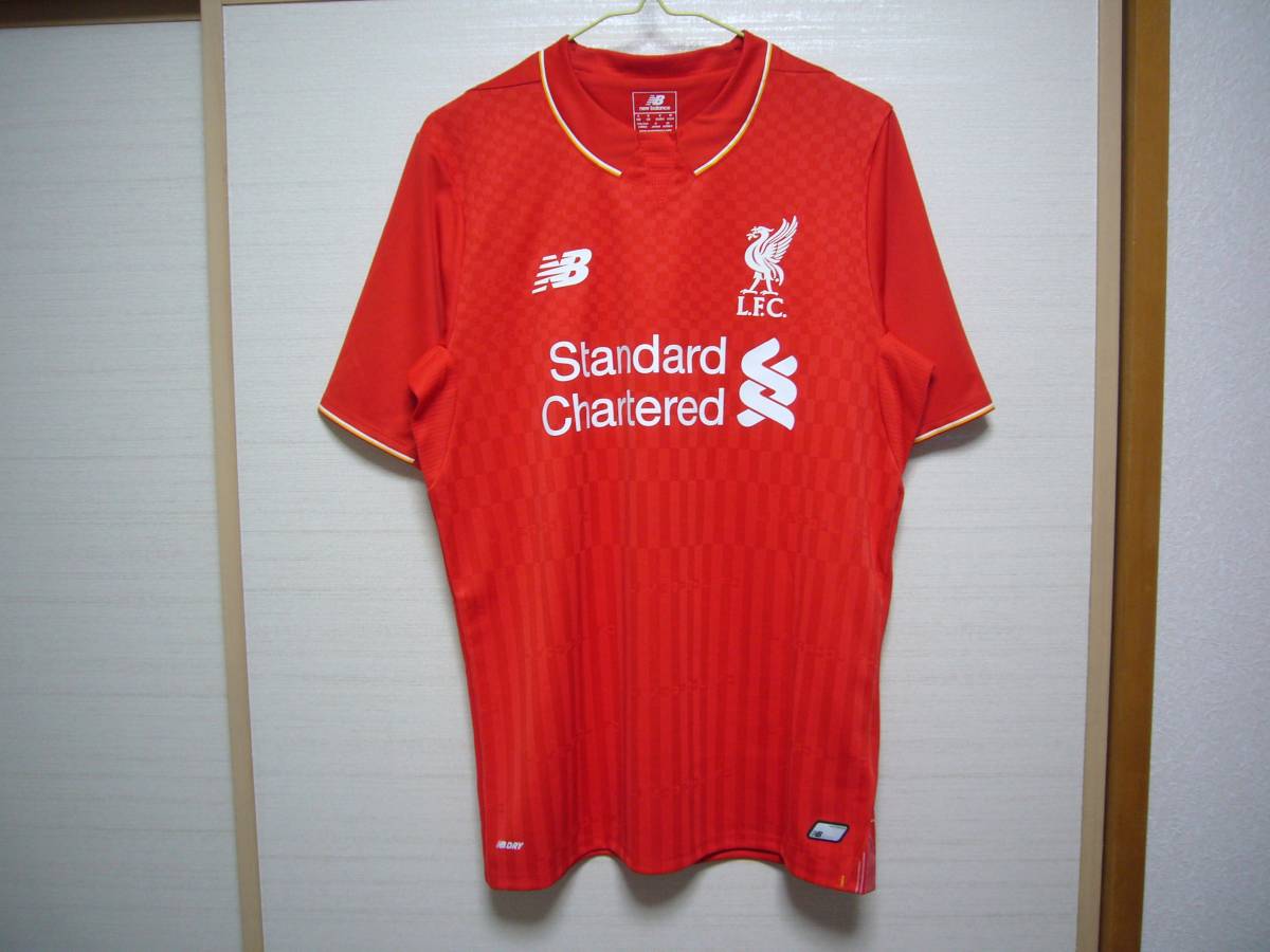 ニューバランス リバプール ジェラード8番ユニフォーム Mサイズ拍卖