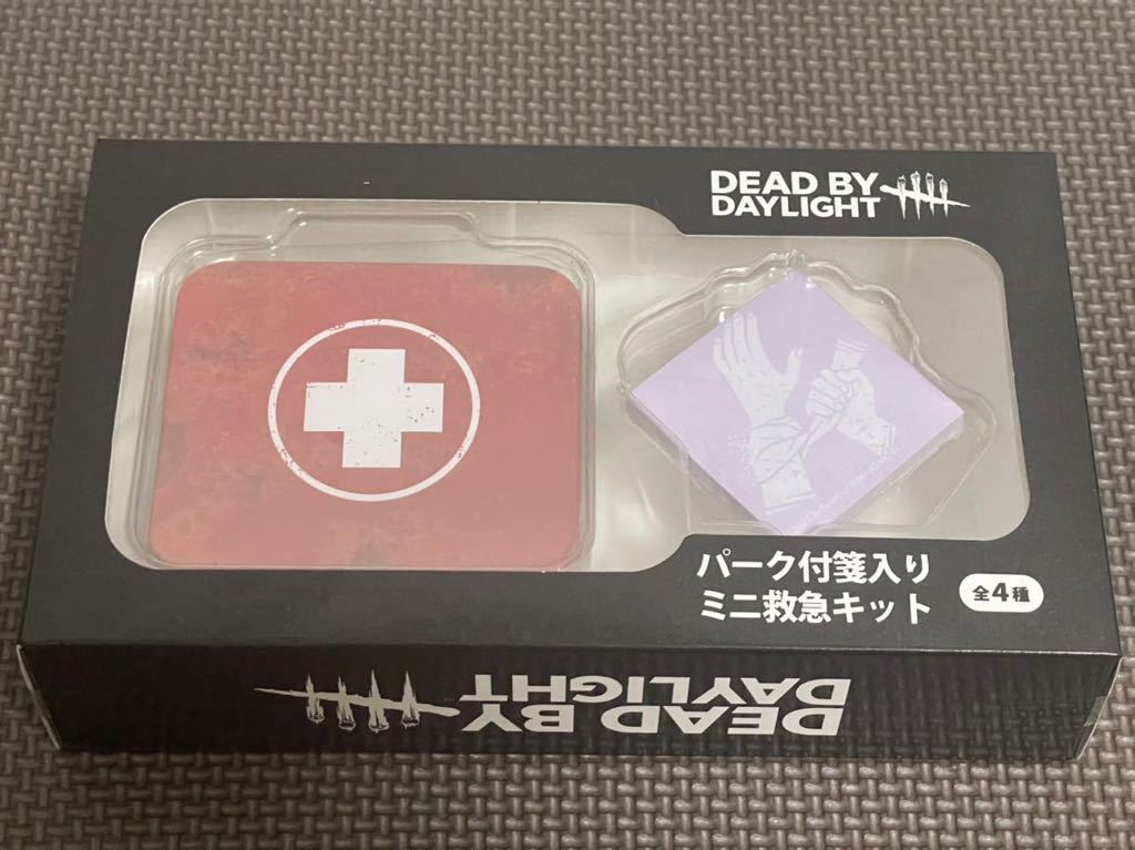 数量3 新品・未開封【D.セルフケア】DeadbyDaylight パーク付箋入りミニ救急キット DbD(デッドバイデイライト) Dead by Daylight 缶バッグ拍卖