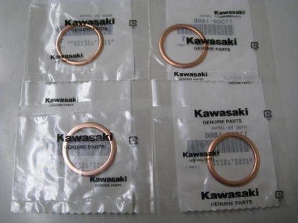 送料無料★新品★ゼファー400/χ/ゼファー750★純正マフラーガスケット拍卖