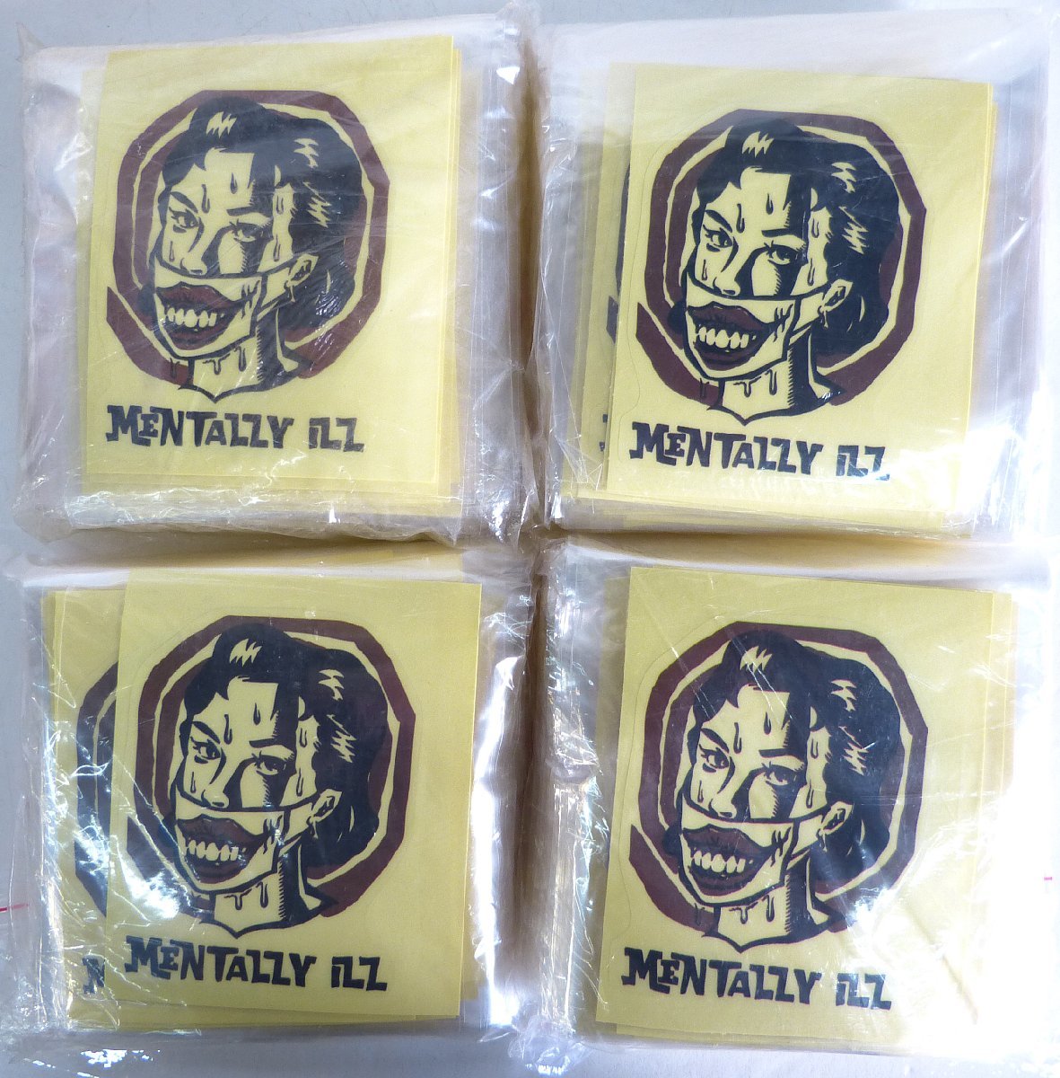 ☆保管品!ステッカー WZ LOWBROW ART COLLECTION JACK-O'【MENTALLY ILL】400枚セット☆ 拍卖