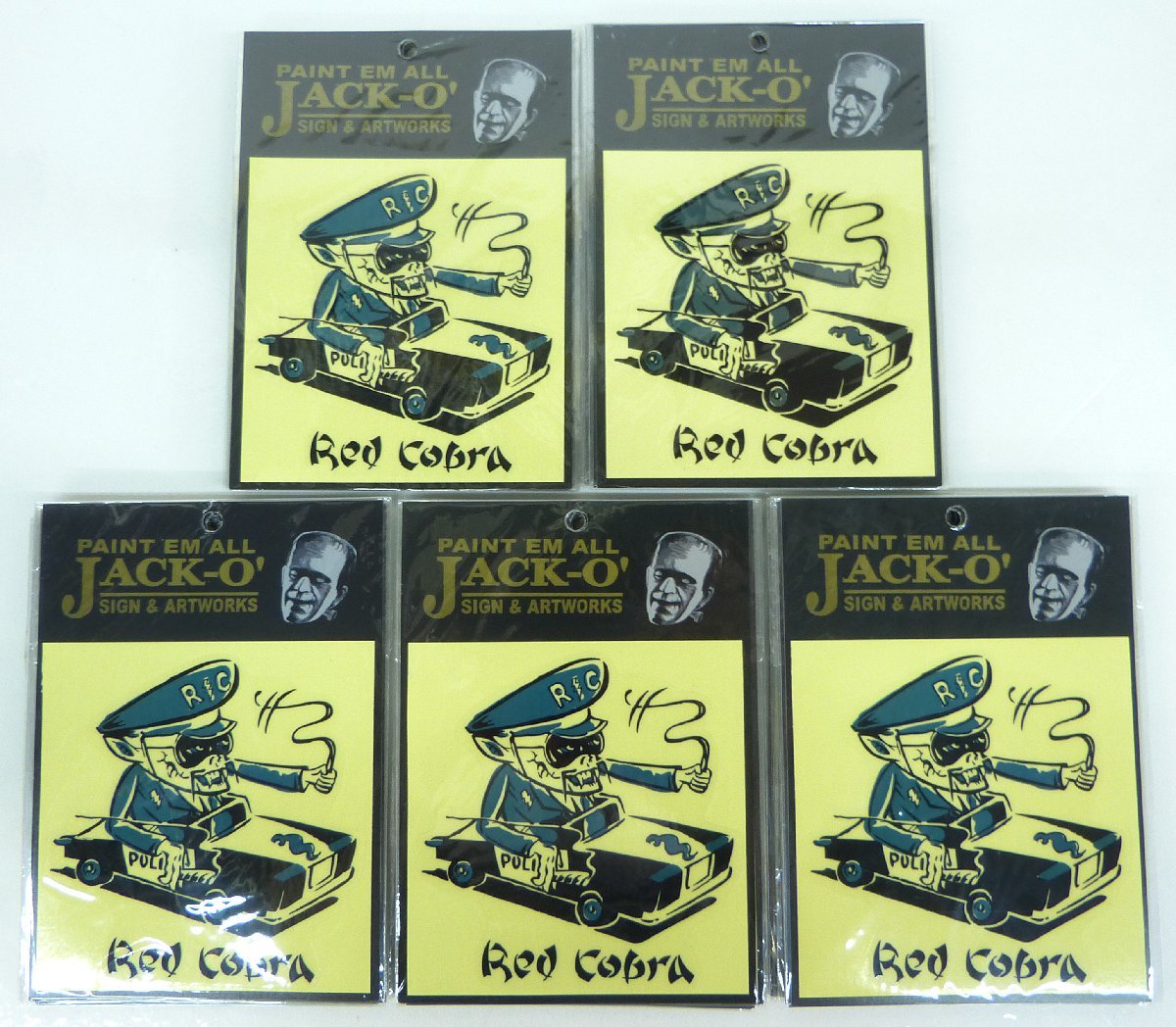 ☆保管品!ステッカー WZ LOWBROW ART COLLECTION JACK-O'【RED COBRA】50枚セット ③☆ 拍卖