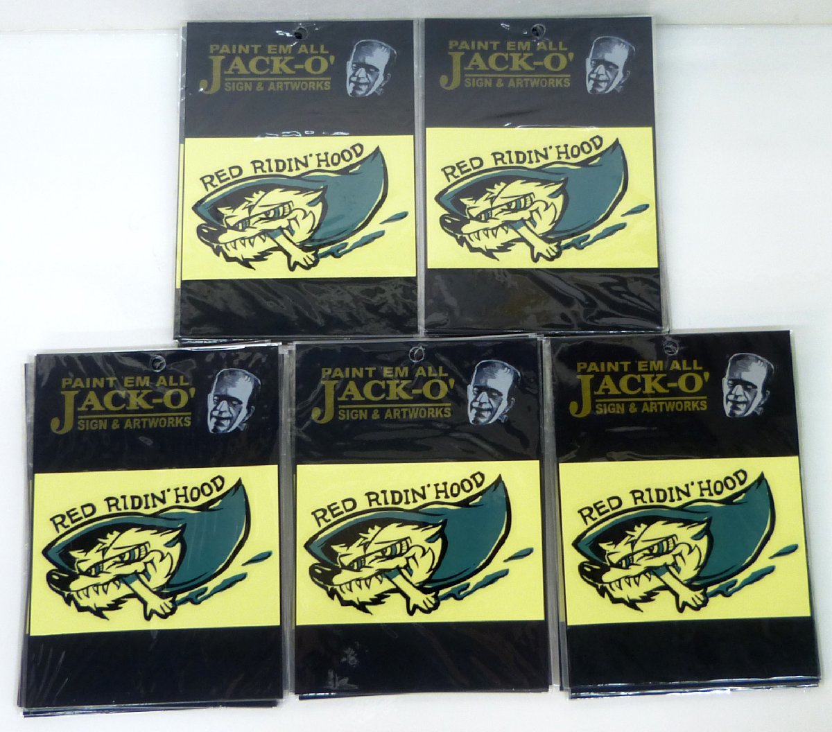 ☆保管品!ステッカー WZ LOWBROW ART COLLECTION JACK-O'【RED RIDIN' HOOD】50枚セット ①☆ 拍卖