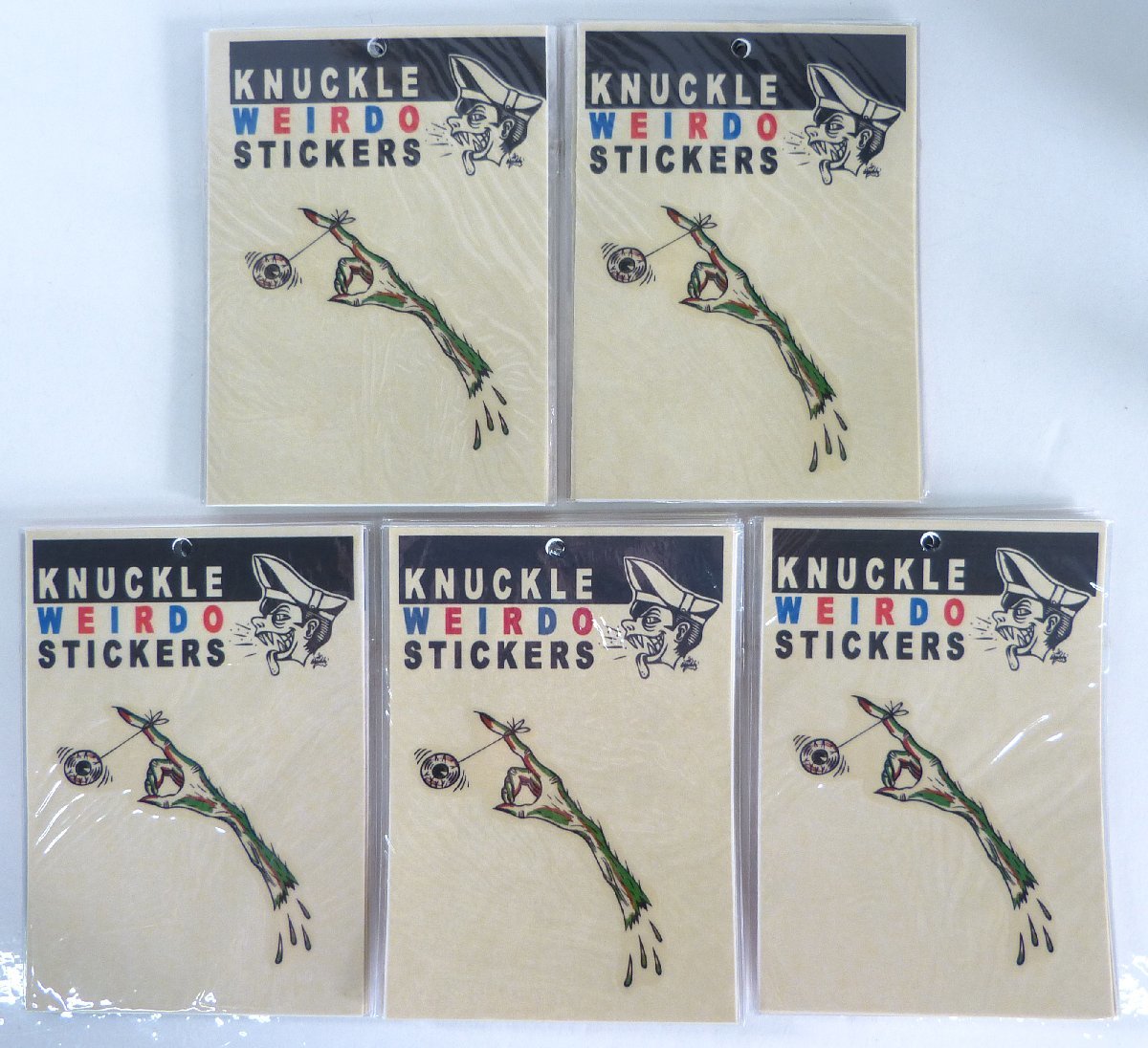 ☆保管品!ステッカー LOWBROW ART COLLECTION KNUCKLE【POINT MONSTER】50枚セット ③☆ 拍卖